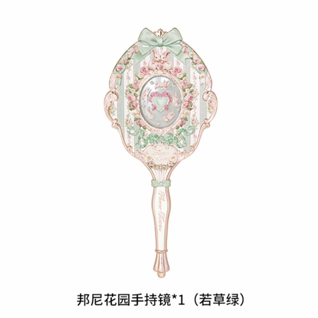 Gardening Tools Pink - Cermin Rias Tangan Flower Knows Bunny