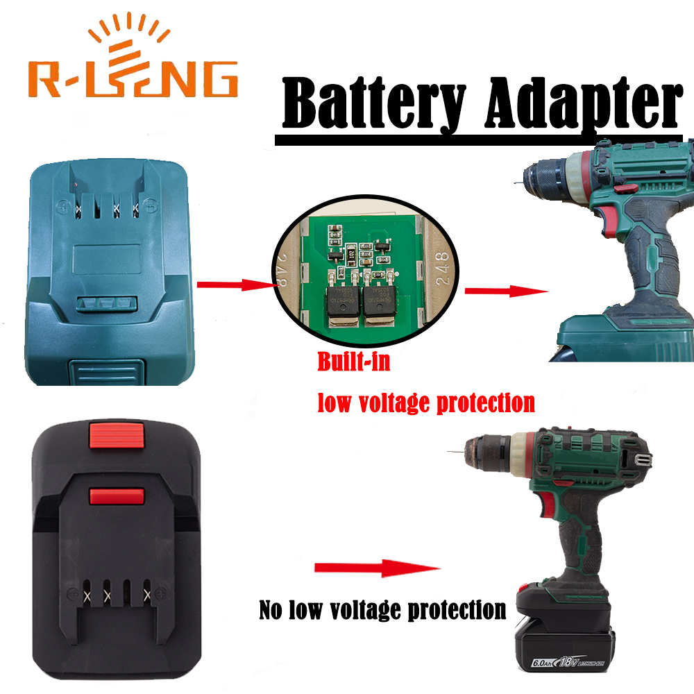 Gardening Tools Lidl - Konverter Adaptor untuk Makita 18V Lithium