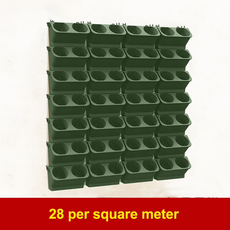Vertical Wall Planter - 1 Buah Pot Bunga Gantung Dinding