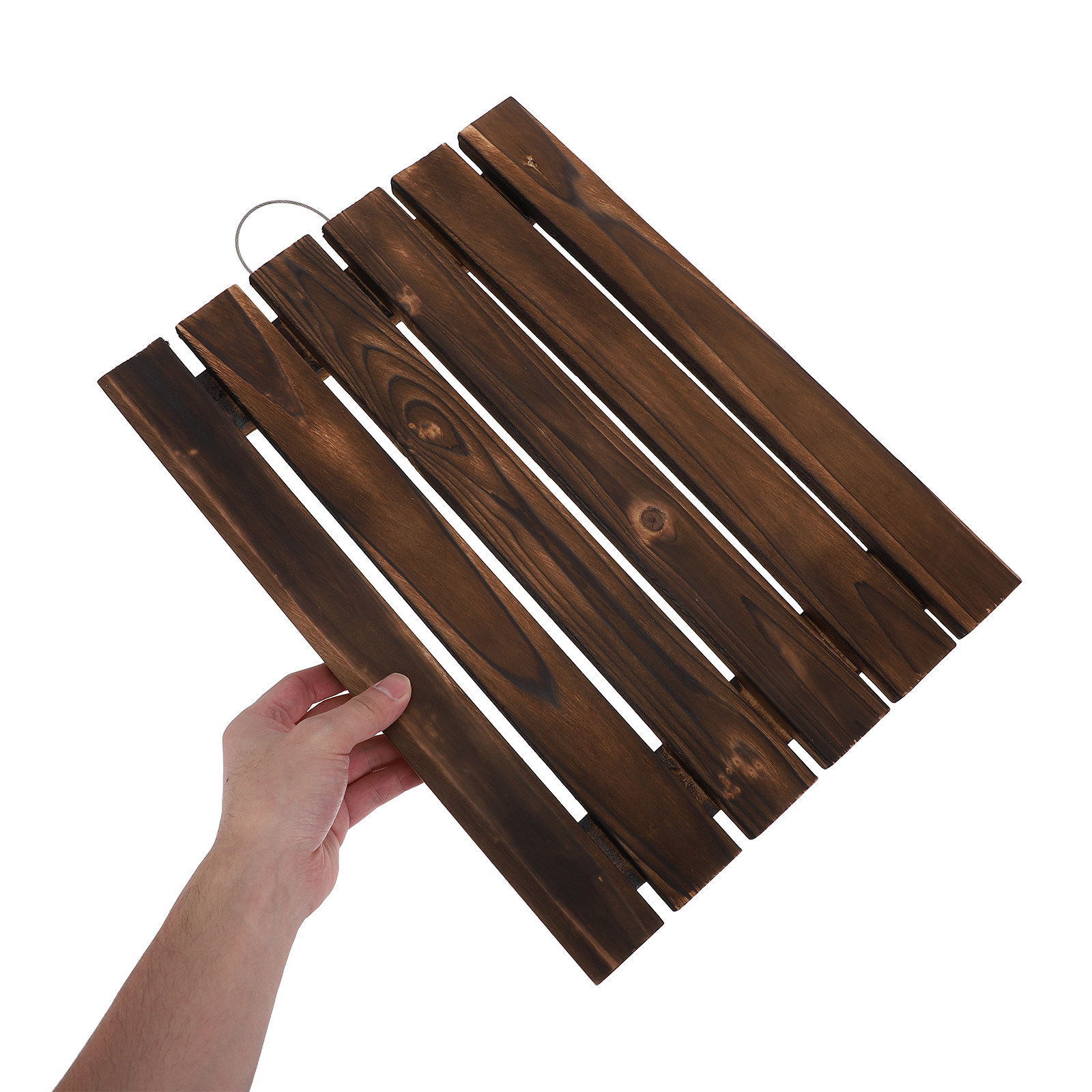 Vertical Wall Planter - Papan Gantung Kayu untuk Sukulen, Penyangga