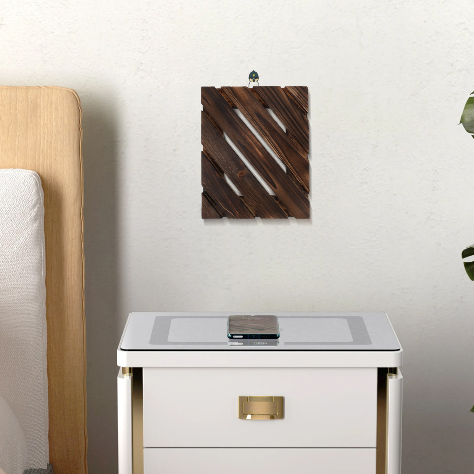 Vertical Wall Planter - Pot Tanaman Kayu yang Dipasang di