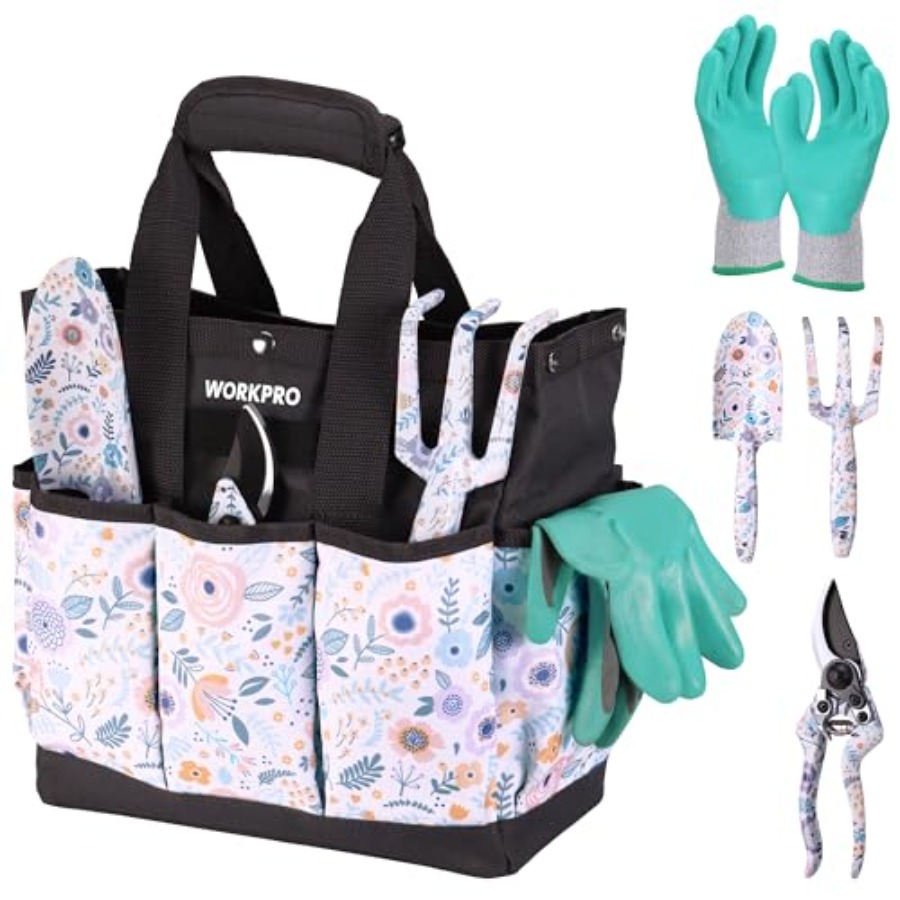Gardening Tools Gifts - Set Peralatan Kebun 5 Buah, Set
