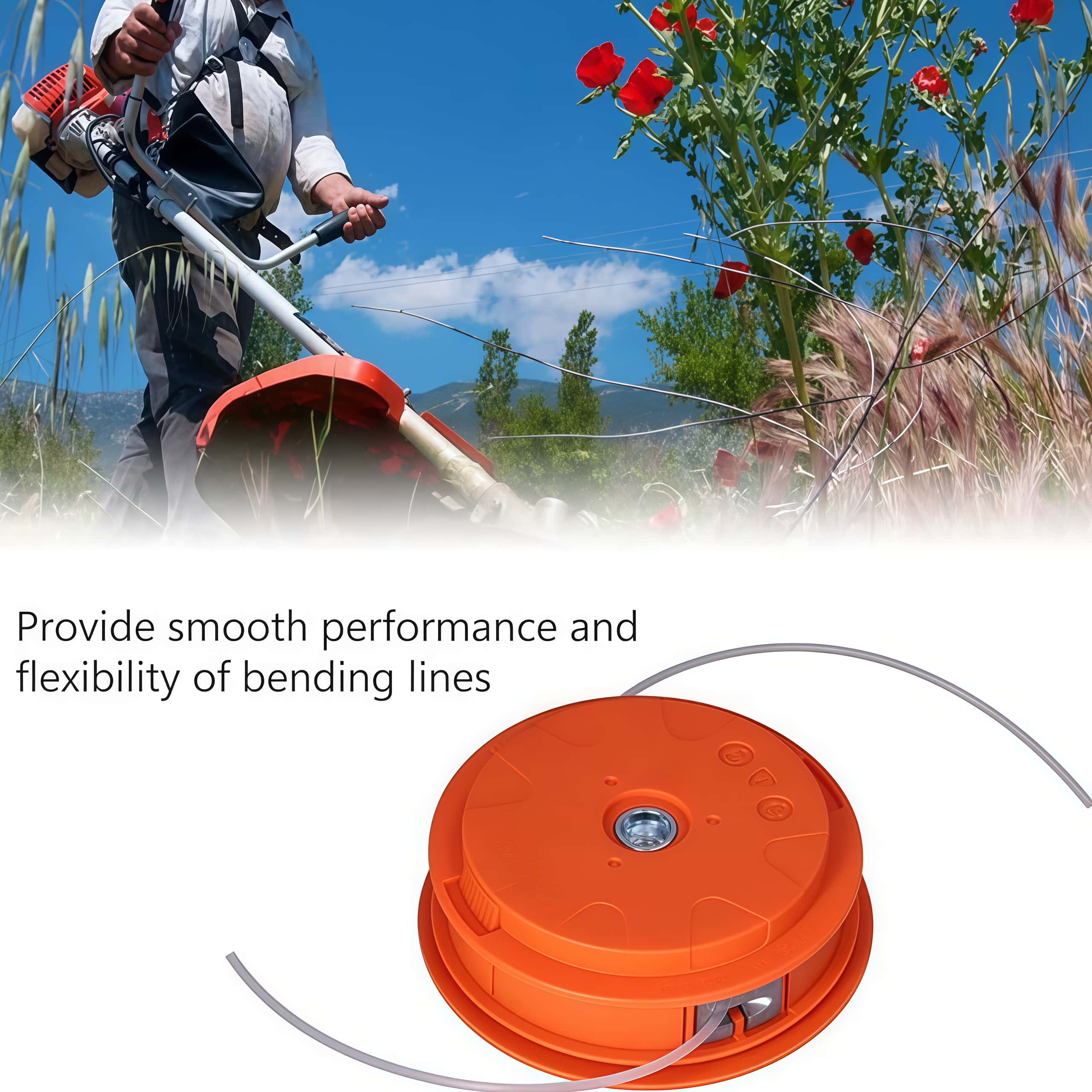 Kepala Pemangkas Rumput Otomat - Gardening Tools Basic ulasan dan harga