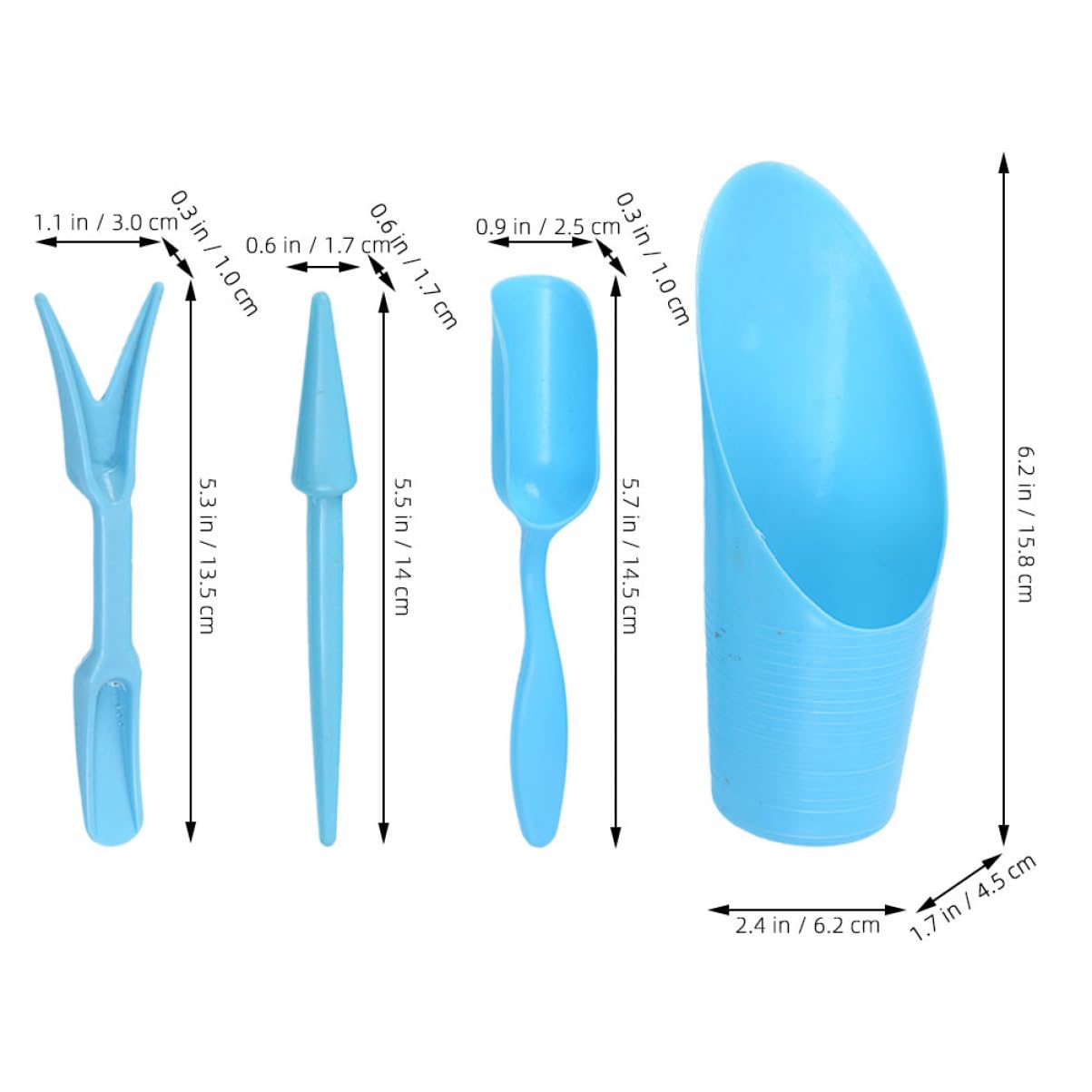 4 buah/set, ember plastik taha - Gardening Tools Gifts ulasan dan harga