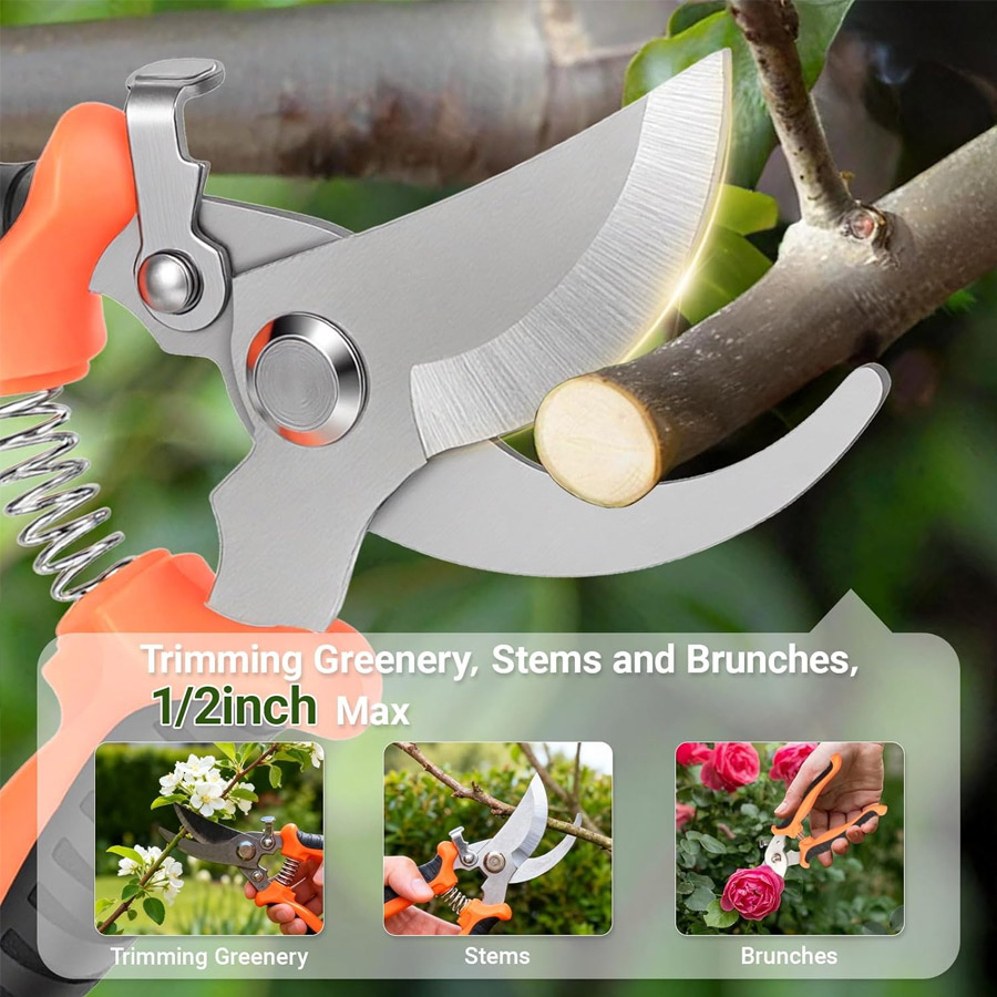 2 Buah, Gunting Pemangkas Tama - Gardening Tools Pink ulasan dan harga