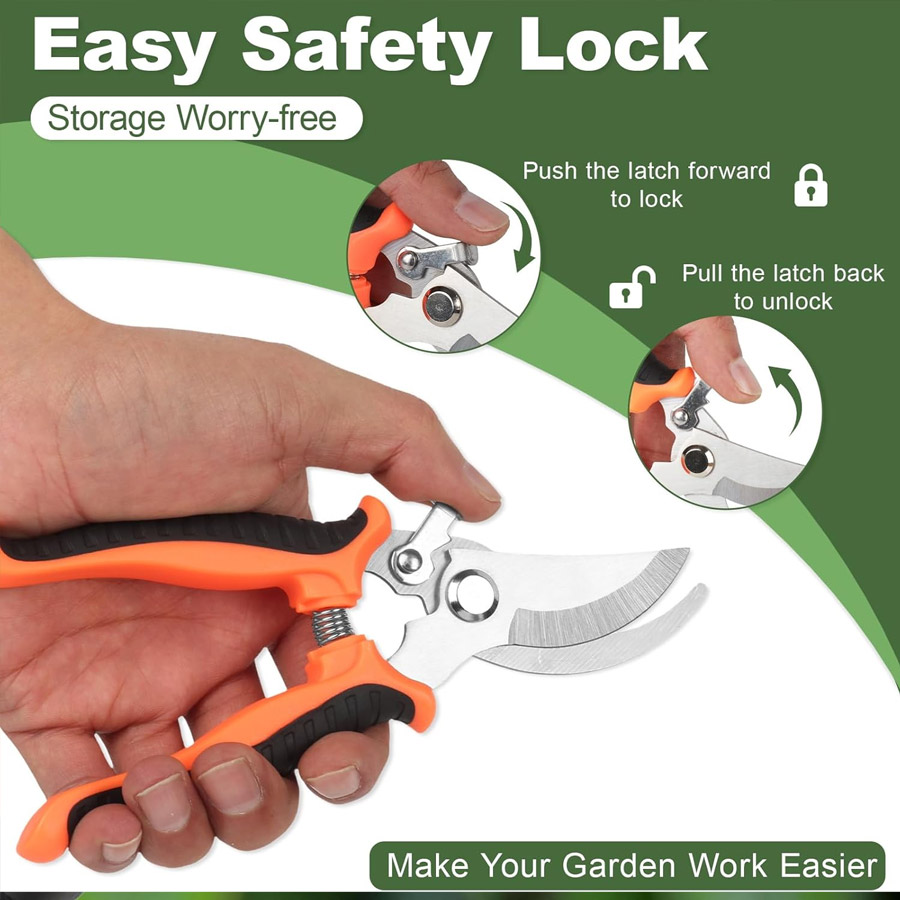 2 Buah, Gunting Pemangkas Tama - Gardening Tools Pink ulasan dan harga
