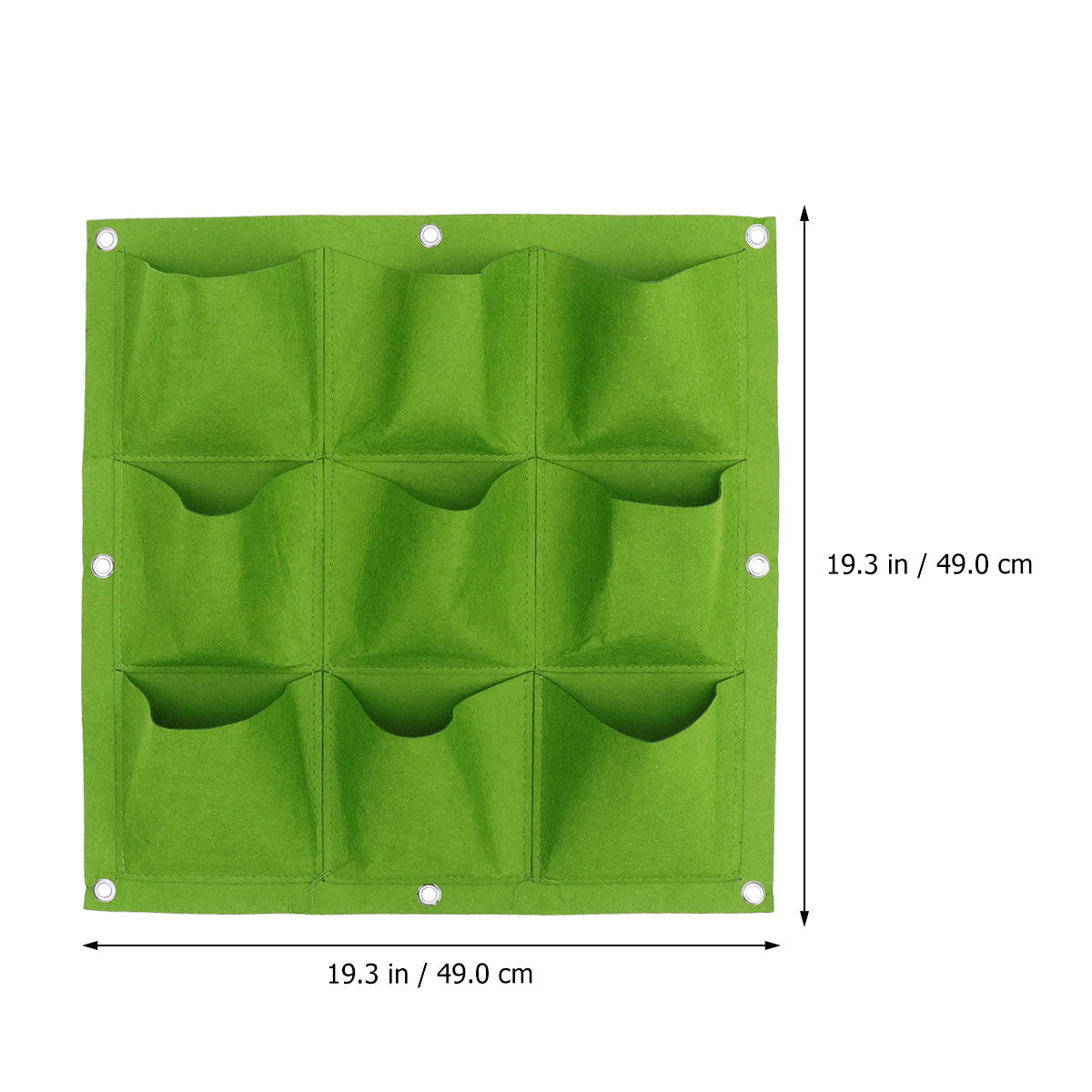 Tas Tanaman Gantung Dinding 9  - Vertical Wall Planter ulasan dan harga