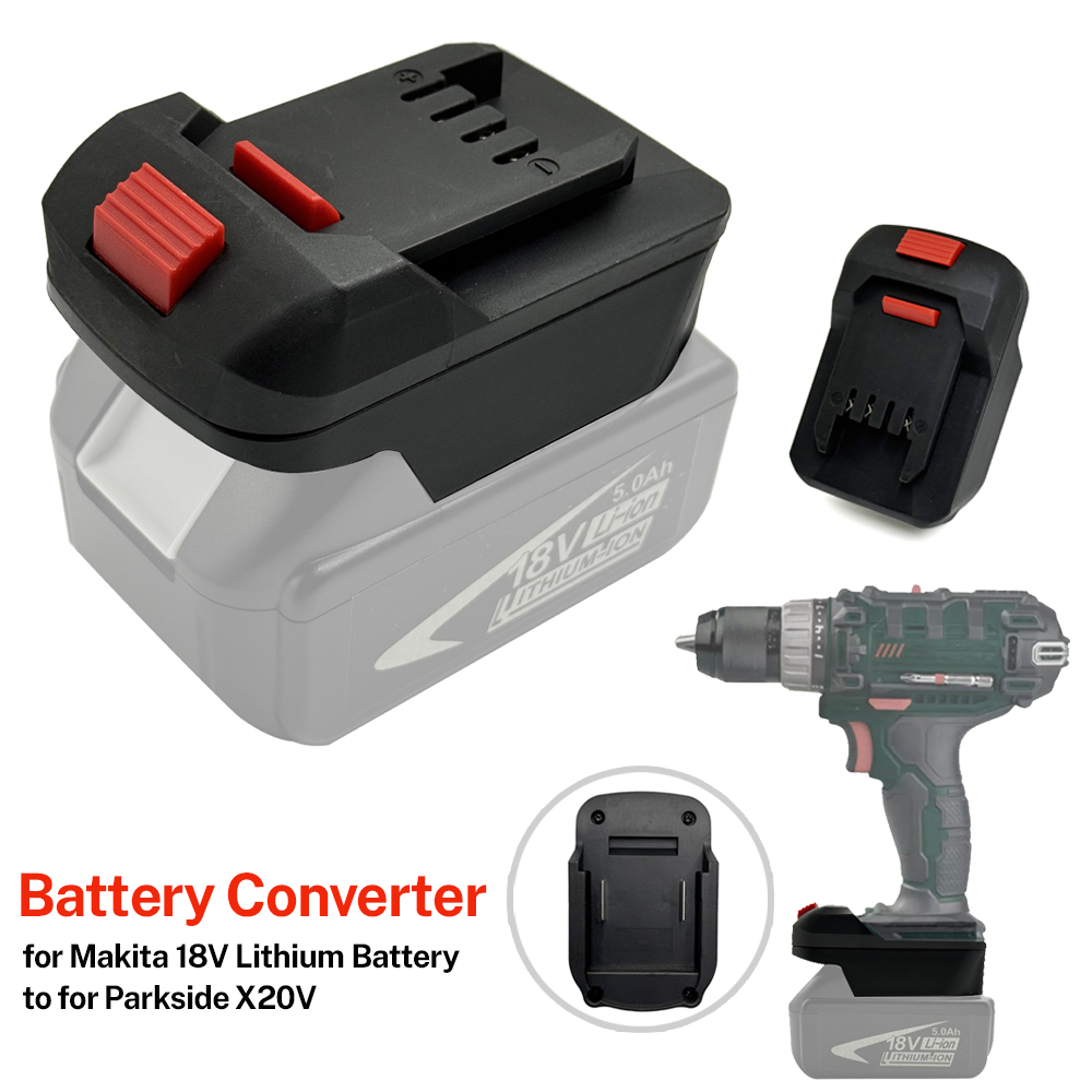 Adaptor Konverter untuk Batera - Gardening Tools Lidl ulasan dan harga