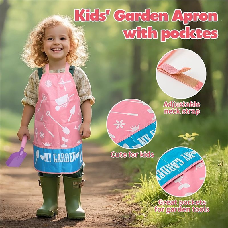 Set Peralatan Berkebun Anak-An - Gardening Tools Pink ulasan dan harga