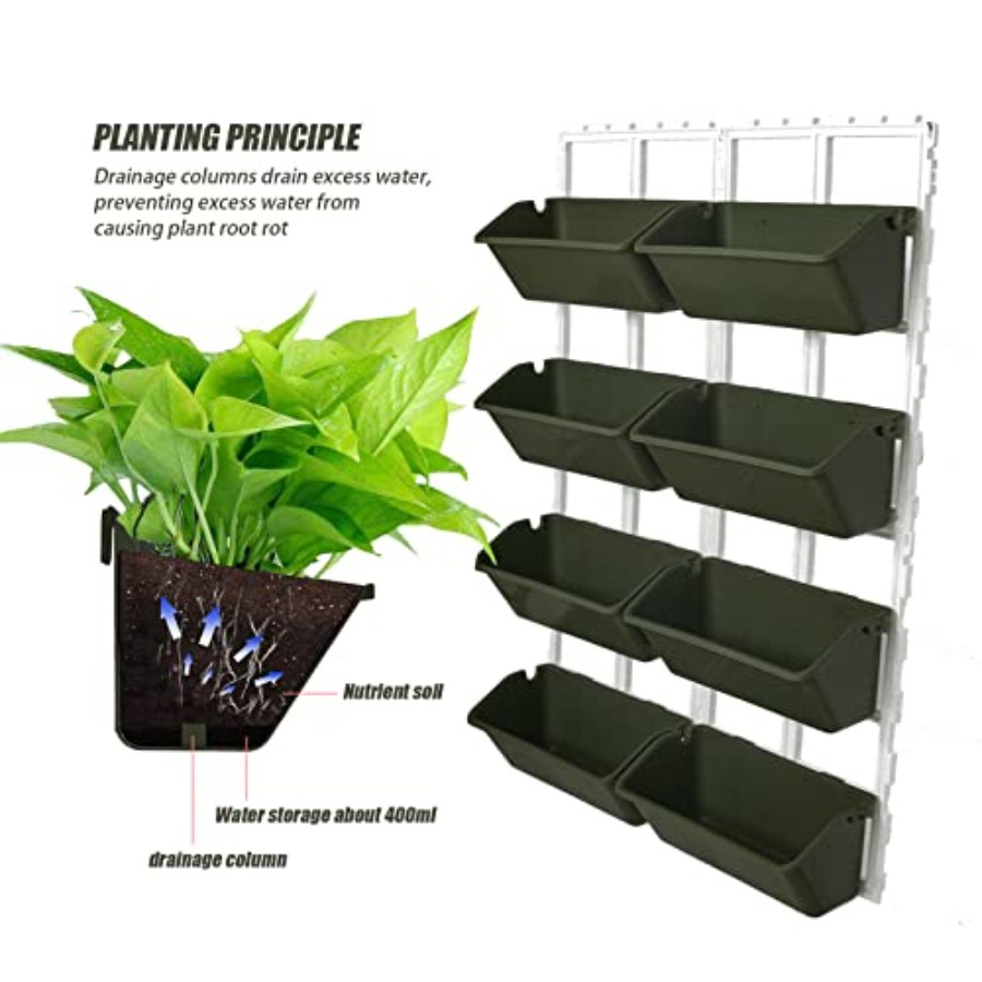 Penanam Gantung Dinding Taman  - Vertical Wall Planter ulasan dan harga