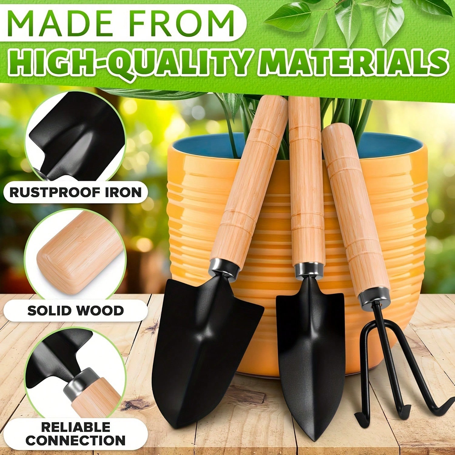 3 Buah/1Set Set Alat Berkebun  - Gardening Tools Gifts ulasan dan harga