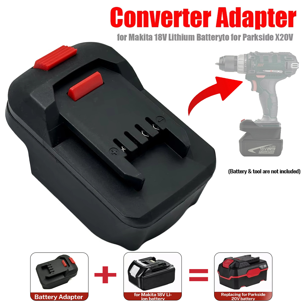 Konverter Adaptor Baterai untu - Gardening Tools Lidl ulasan dan harga